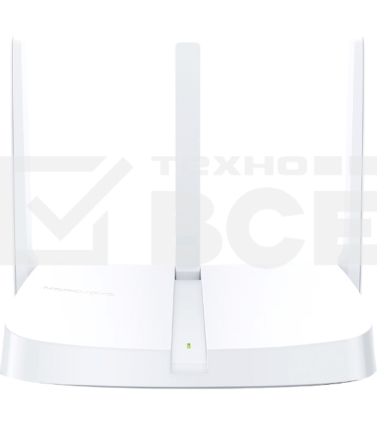 Роутер Mercusys MW306R 300 Mbps Multi-Mode Wireless N Router, 3 × Fixed External Antennas, 3× 10/100 LAN Port, 1× 10/100 WAN Port, 4 in 1- Access Point/Router/Range extender/WISP Mode, WPS/Reset Button, Parental Controls, Guest Network