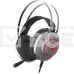 Наушники с микрофоном A4Tech Bloody J200S серый 2м мониторные USB оголовье (J200S), фото 1