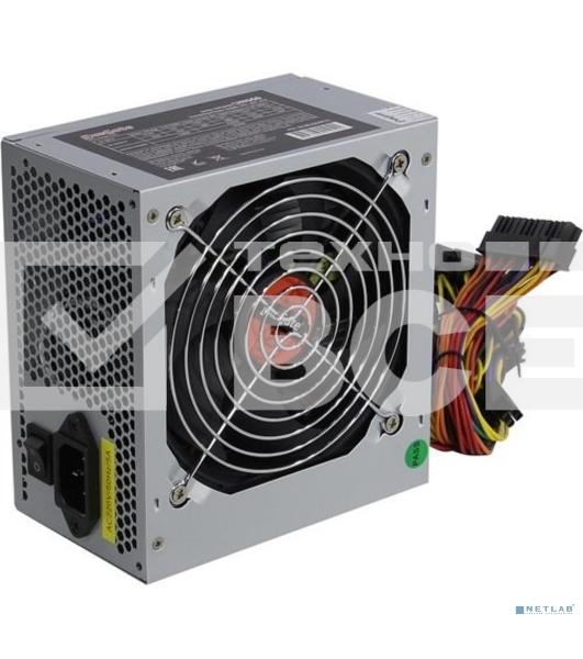Блок питания ExeGate UN550 (EX282069RUS), ATX550Вт, 120мм, серебряный