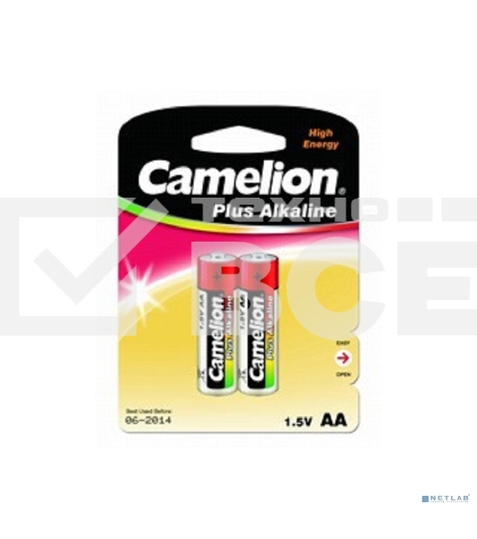 Батарейка Camelion LR 6 .Plus Alkaline BL-2 (LR6-BP2, 1.5В)