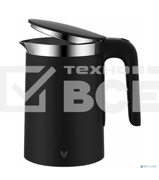 Чайник электрический Viomi Double-layer kettle черный V-MK171A