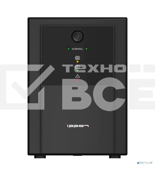 Источник бесперебойного питания Ippon Back Basic 1500 Euro 900Вт 1500ВА черный