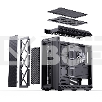 Компьютерный корпус  E-ATX/ JONSBO D500 BK, E-ATX case, 2xU3.0+1xType-C, Combo Audio, 2.0mm aluminium +metal, фото5