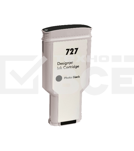 Струйный картридж NV Print 727 (NV-F9J79A) Photo Black для HP DesignJet T920/T930/T1500/T1530/T2500/T2530 (300 мл) совместимый