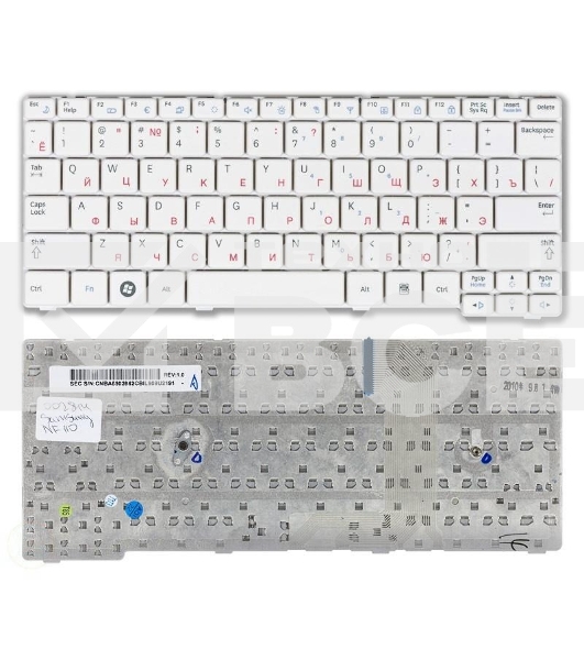 Клавиатура для ноутбука Samsung NF110 белый