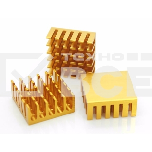 Аллюминиевый радиатор 22x22x10 мм