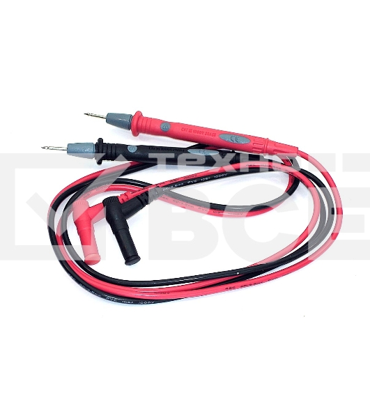 Щупы для тестера LEK-B15 никилерованный наконечник, кабель 110 см