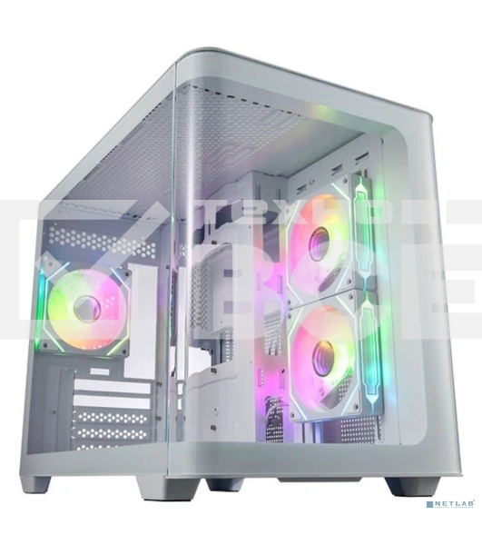 Компьютерный корпус FSP mATX Minitower S380-WA, белый