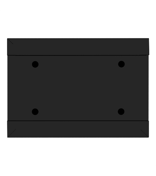 Шкаф телекоммуникационный 10' настенный 4U ExeGate EC-WM-4U.310.G.BLACK (10”, 4U, 330x310x230mm (ШхГхВ), передняя дверь закаленное стекло, пыле- и влагозащита IP23, черный RAL 9004)