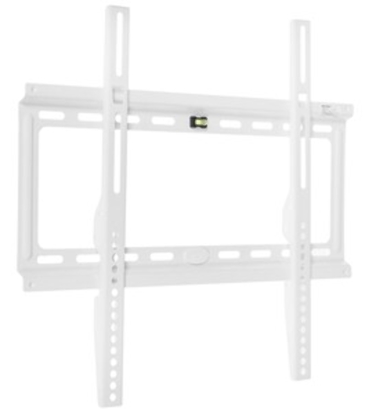 Крепеж Kromax IDEAL-3 new white, Кр. стал. наст. для TV 22'-65', max 50 кг, 0 ст св., от ст. 23 мм, max VESA 400x400 мм.