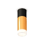 Светильник Ambrella Light XS6327042 PYG/SBK/FR золото желтое полированное/черный песок/белый матовый MR16 GU5.3, фото 1
