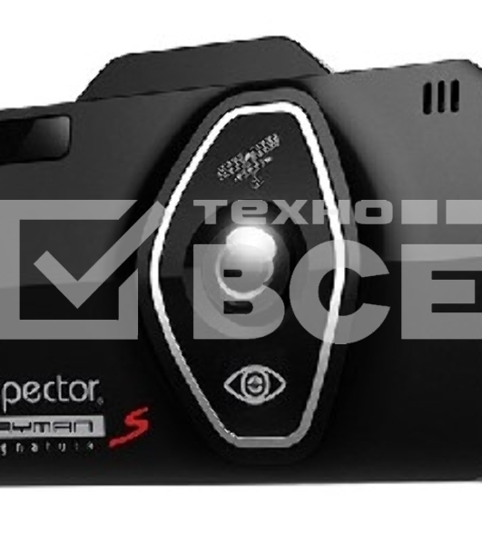 Радар-детектор Inspector CAYMAN S signature Видеорегистратор GPS приемник G-сенсор черный