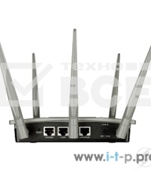 Беспроводная двухдиапазонная точка доступа D-Link DAP-2695 PROJ AC1750 с поддержкой PoE
