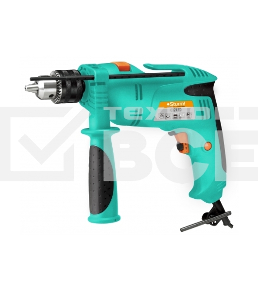 Дрель ударная Sturm ID2170 700Вт 0-2800об/мин 0-44800уд/мин регул обор патрон 13мм