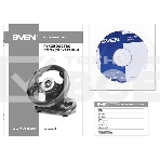 Руль SVEN GC-W500 (педали, вибро, скоба, лепестки, D-pad, 10 кл, резин. вставки, PC/Xinput), фото17