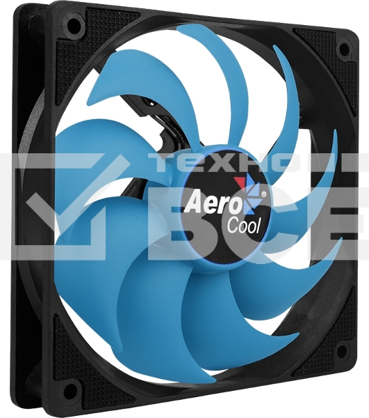 Вентилятор для корпуса AeroCool / Formula Motion 12 Plus черный, 120 мм, 1200 об/мин, 22.1 дБ, 3 pin