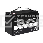 Аккумуляторная батарея ExeGate DT 12100 (12V 100Ah, под болт М6), фото 1