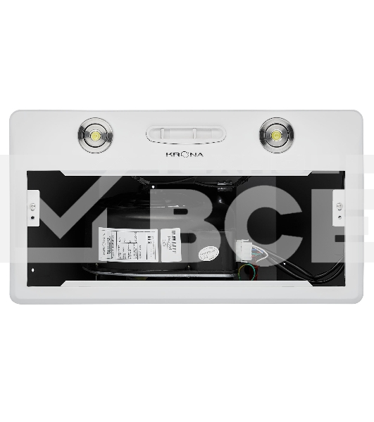 Встраиваемая вытяжка  Krona RUNA 600 white S