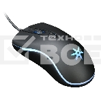 Мышь проводная Oklick 704G TOKUGAWA черный, 1600 dpi, USB, кнопки - 4, фото 1