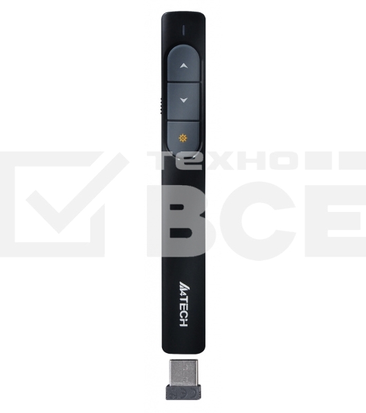 Презентер беспроводной A4Tech LP15 черный, радиоканал, USB, кнопки - 3