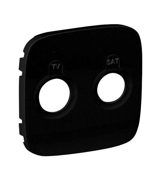 Лицевая панель для розеток TV-SAT.Антрацит