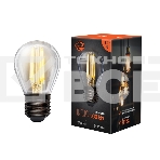 Лампа светодиодная филаментная Rexant Шарик GL45 7.5 Вт 600 Лм 2700K E27 диммируемая, прозрачная колба, фото4