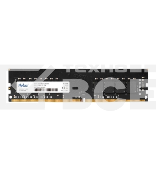 Оперативная память NETAC Basic, DDR4, 4GB (1x4GB), 2666MHz, CL19