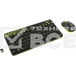 Клавиатура + мышь Logitech Wireless Desktop MK240 Nano Black Retail Combo, фото2