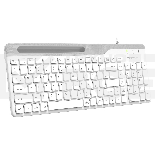Клавиатура A4Tech Fstyler FK25 проводная, USB, белый/серый