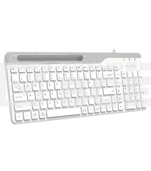 Клавиатура A4Tech Fstyler FK25 проводная, USB, белый/серый
