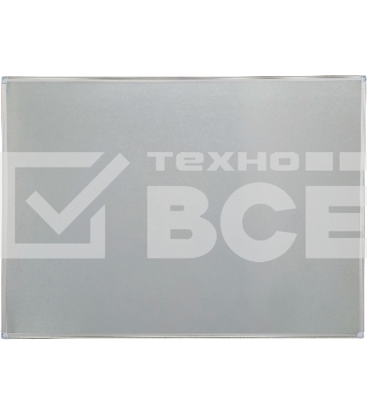 Доска магнитно-маркерная Silwerhof белый 90x120см алюминиевая рама