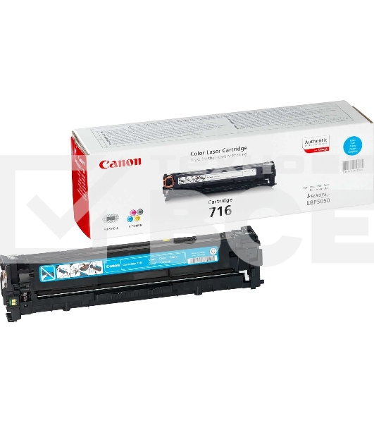 Картридж лазерный Canon Cartridge 716C (1979B002) голубой (1500 стр.) для Canon LBP5050/5050N