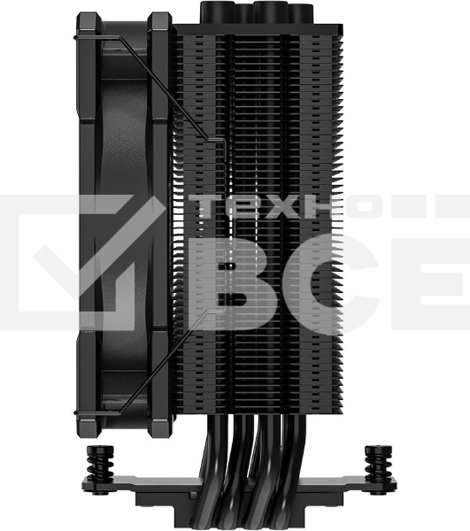 Кулер ID-COOLING SE-224-XTS черный 120мм алюминий+медь 1500rpm 29db 4-pin 220W 151мм