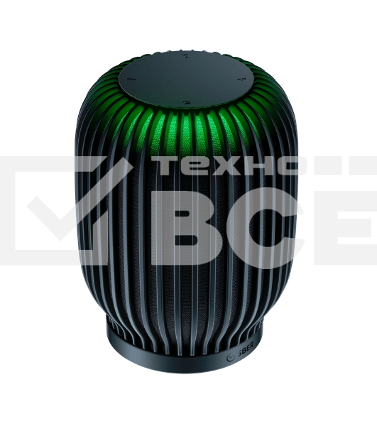 Умная колонка SBER Boom SBDV-00090, 40Вт, с голосовым ассистентом Салют, черный (SBDV-00090a)
