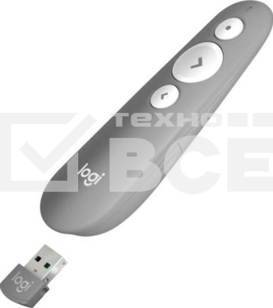 Презентер Logitech Laser Presenter R500s Mid Grey
