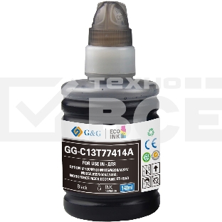 Чернила G&G GG-C13T77414A черный (140 мл) для Epson M100/105/200/205