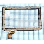 Сенсорное стекло (тачскрин)  DHS JD-FPC-090-09 FHX черное, фото 1