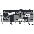 Клавиатура для ноутбука HP Probook X2 612 G1 черная с рамкой и подсветкой, фото 1