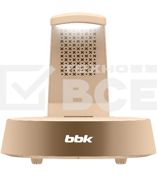 Портативная колонка BBK BTA1110 золотистый 10W 2.0 BT 10м 1800mAh