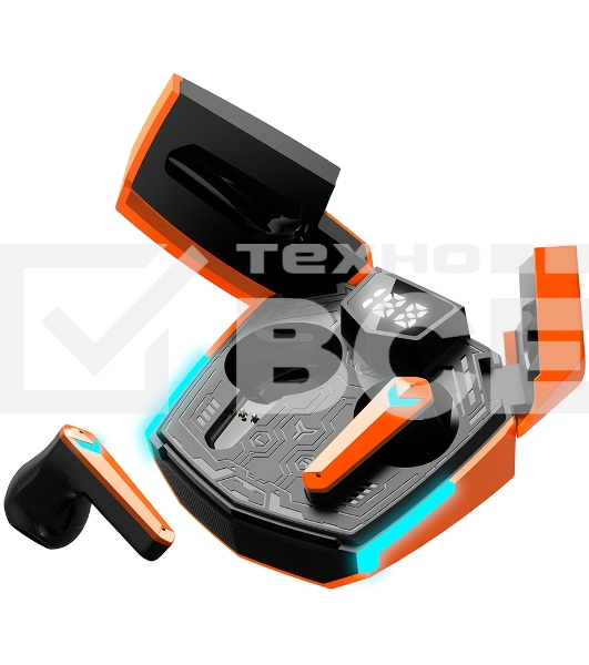 Наушники игровые CANYON headset Doublebee GTWS-2 Gaming Orange