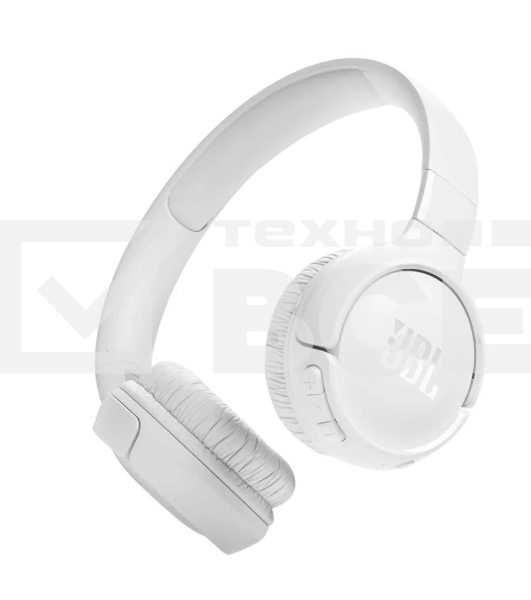 Гарнитура накладные JBL Tune 520BT белый беспроводные bluetooth оголовье