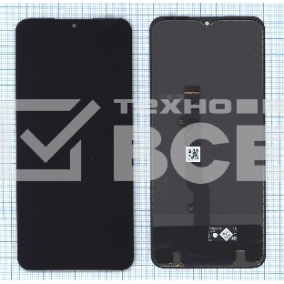 Дисплей для Infinix Note 11 (X663B), Note 12 (X663D) в сборе с тачскрином черный TFT