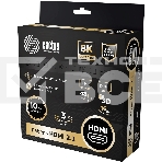 Кабель аудио-видео Cactus CS-HDMI.2.1-3 HDMI (m)/HDMI (m) 3м. Позолоченные контакты серебристый, фото6