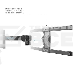 Кронштейн для телевизора Kromax CORBEL-8, 32'-75', макс. 55кг, настенный, серый, фото10
