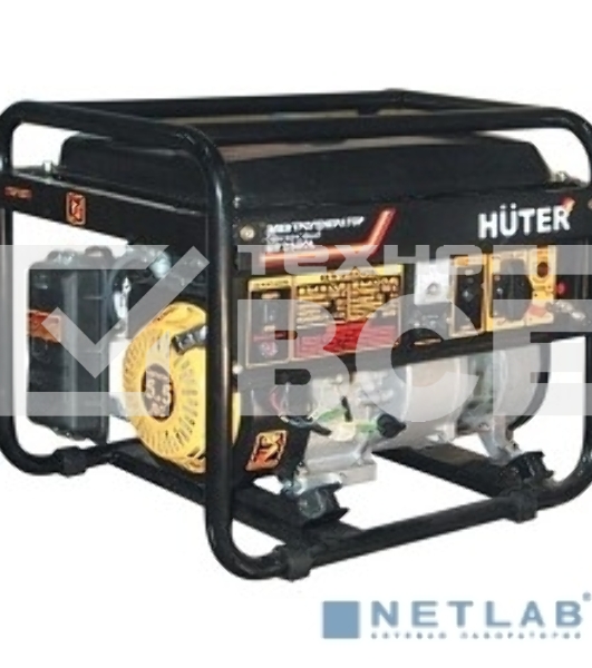 Электрогенератор бензиновый Huter DY2500L, 2.2 кВт, 66 дБ, 38.3 кг
