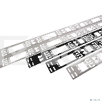 Организатор комм. шнуров ЦМО ВКО-М, 48HU, 2054х150х11 мм (ВхШхГ), вертикальный, для шкафов, серый, фото 1