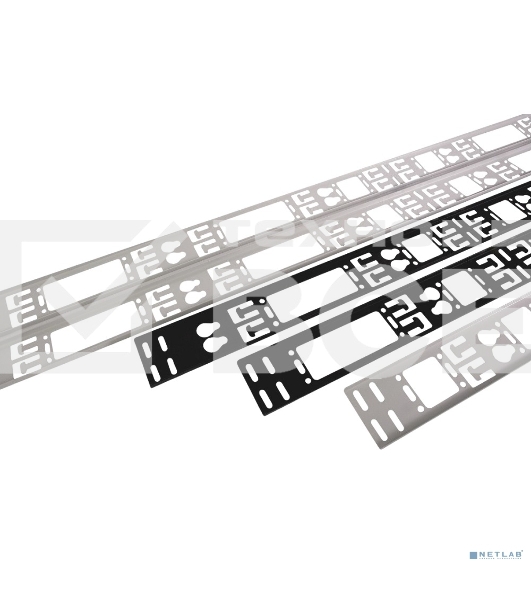 Организатор комм. шнуров ЦМО ВКО-М, 48HU, 2054х150х11 мм (ВхШхГ), вертикальный, для шкафов, серый