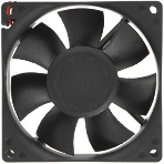 Вентилятор для корпуса Rexant RX 8025MS 24VDC черный, 80 мм, 2600 об/мин, 30 дБ, 2 pin, фото5