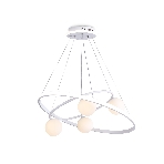 Светильник Ambrella light FL66321/1+4 WH белый 69W 3000K-6400K+G9/4 D600/400*1200 (ПДУ ИК), фото8