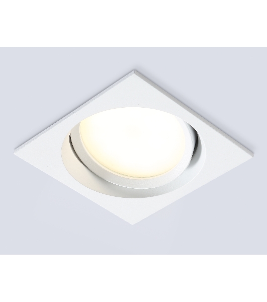 Светильник Ambrella light TN6655 WH белый IP44 GX53 110*110*48